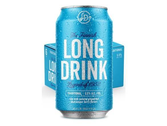 The Finish Long Drink Traditional Citrus Soda (6 pack, 12 oz)