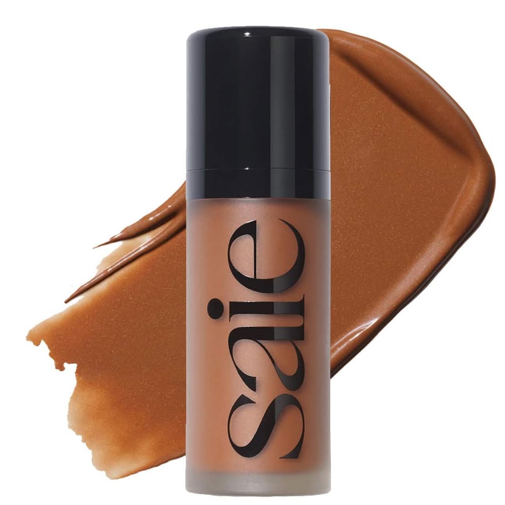 Saie Dew Bronze Soft-Focus Sculpting Liquid Bronzer Swim