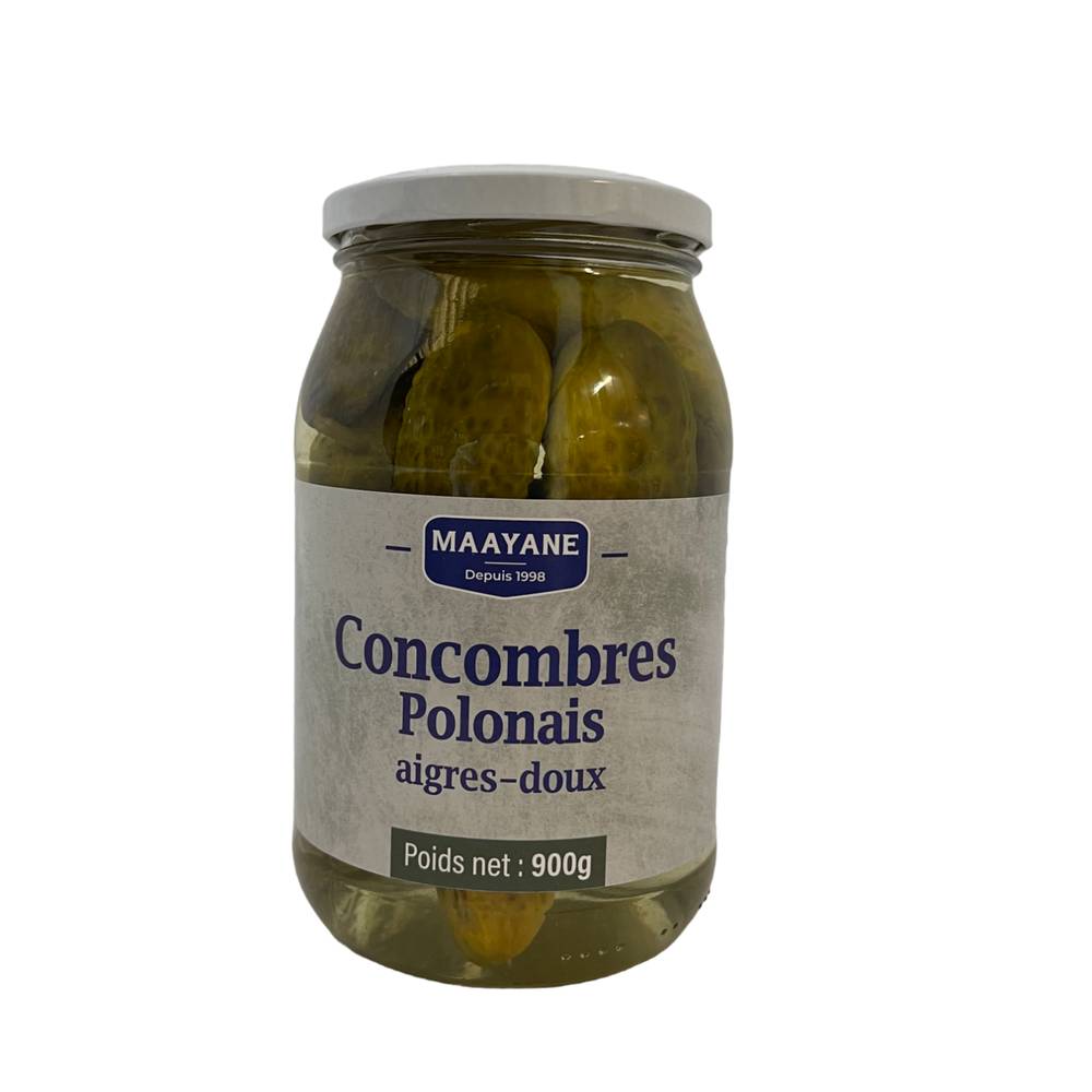 Maayane - Concombre polonais aigre doux (450g)