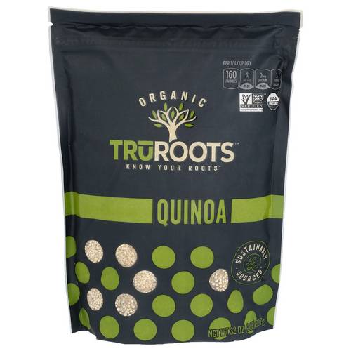 Tru Roots Organic 100% Whole Grain Gluten Free Quinoa