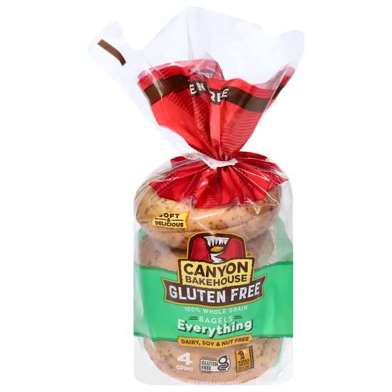 Canyon Bakehouse Whole Grain Bagels (14 oz)