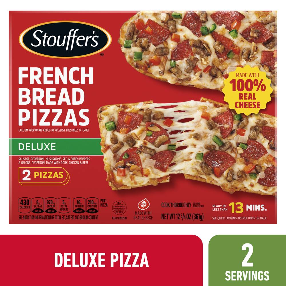Stouffer's Deluxe French Bread Frozen Pizza (12.75 oz)