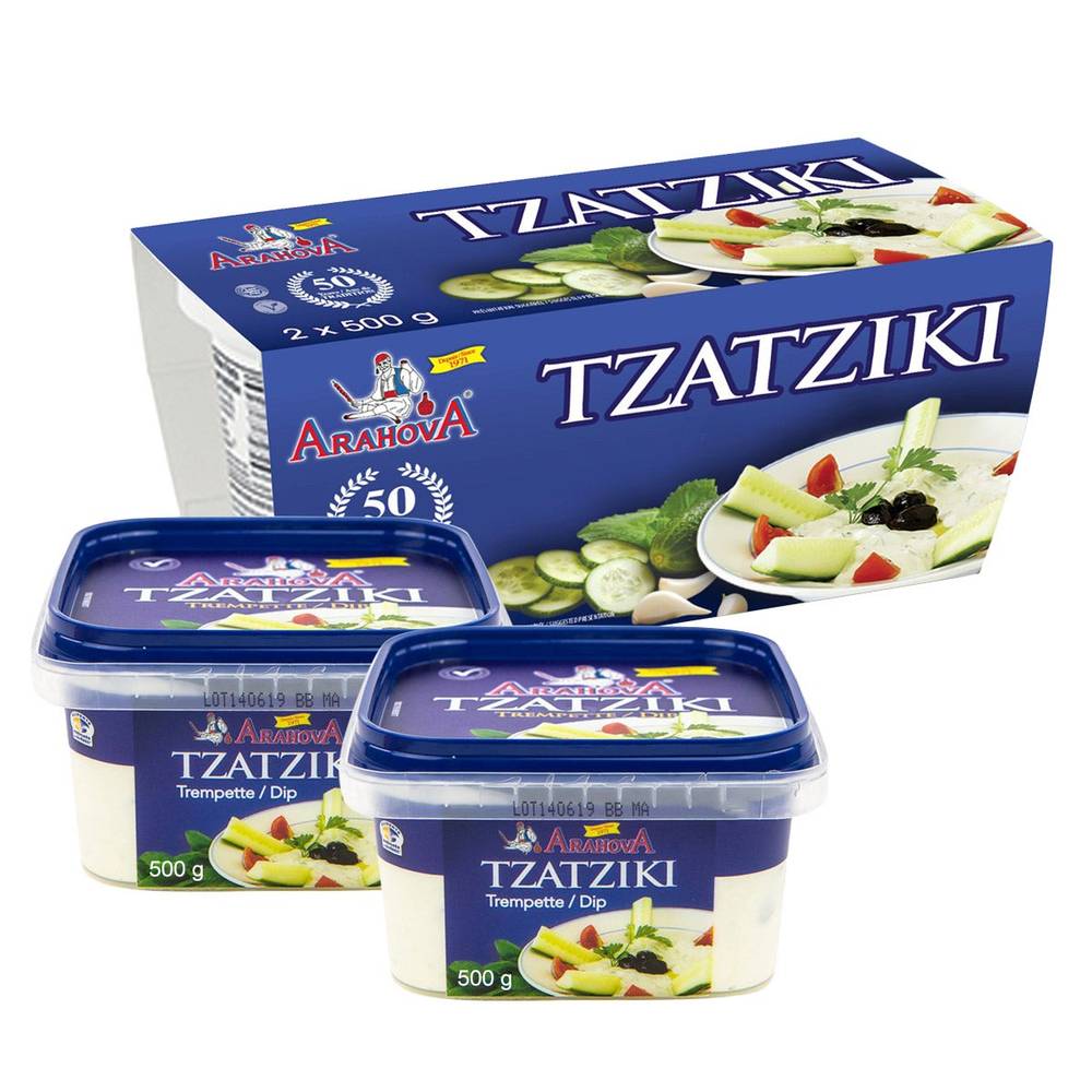 Arahova Tzatziki 2X500G