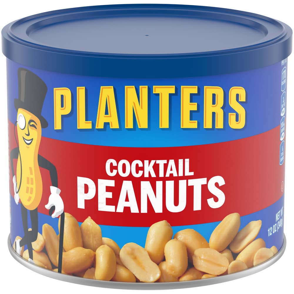 Planters Salted Cocktail Peanuts (12 oz)