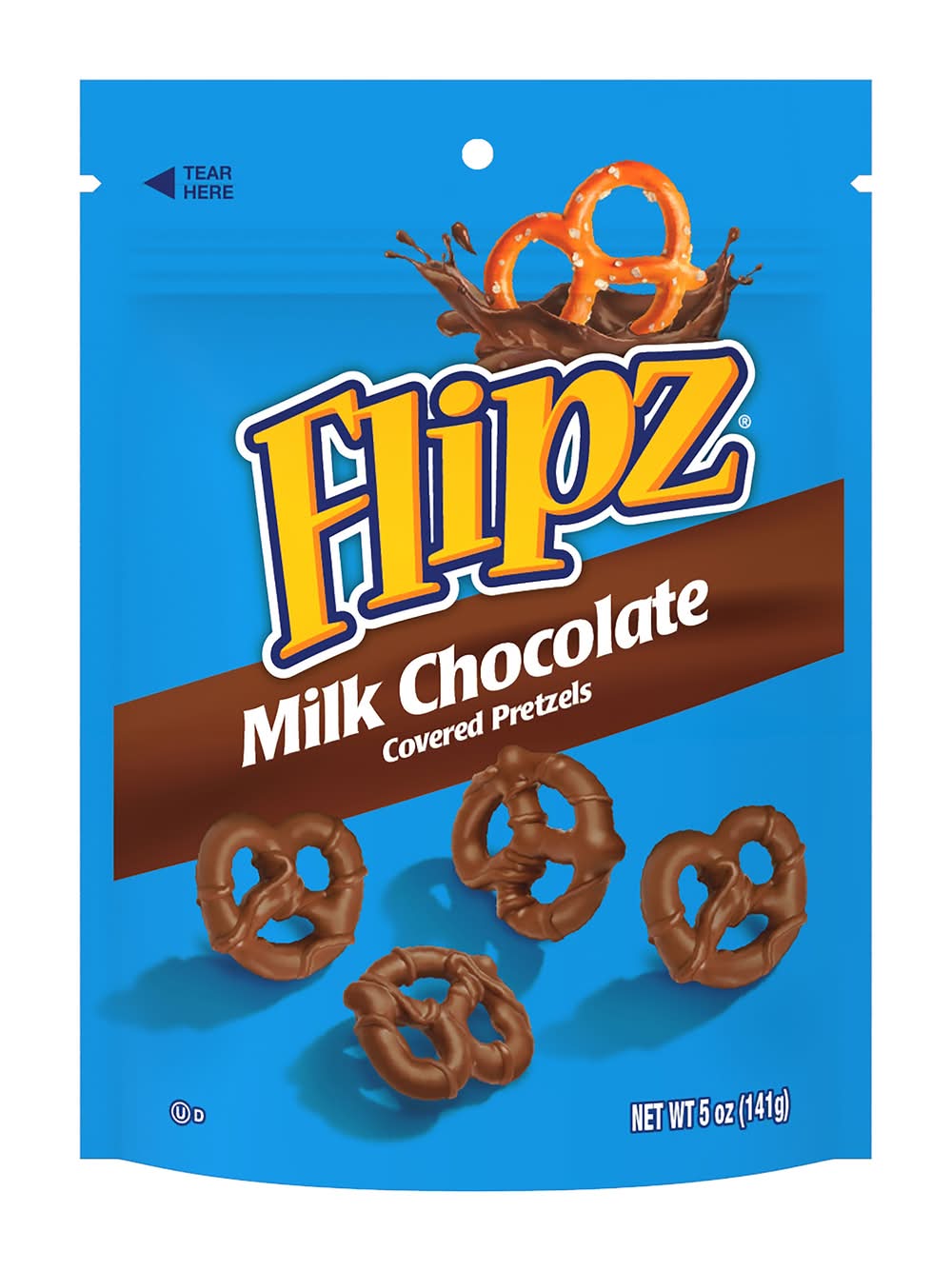 Flipz® Milk Chocolate Covered Pretzels 5oz