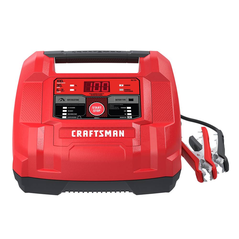 CRAFTSMAN 100-Amp 12-Volt Car Battery Jump Starter with Digital Display | CMXCESM253