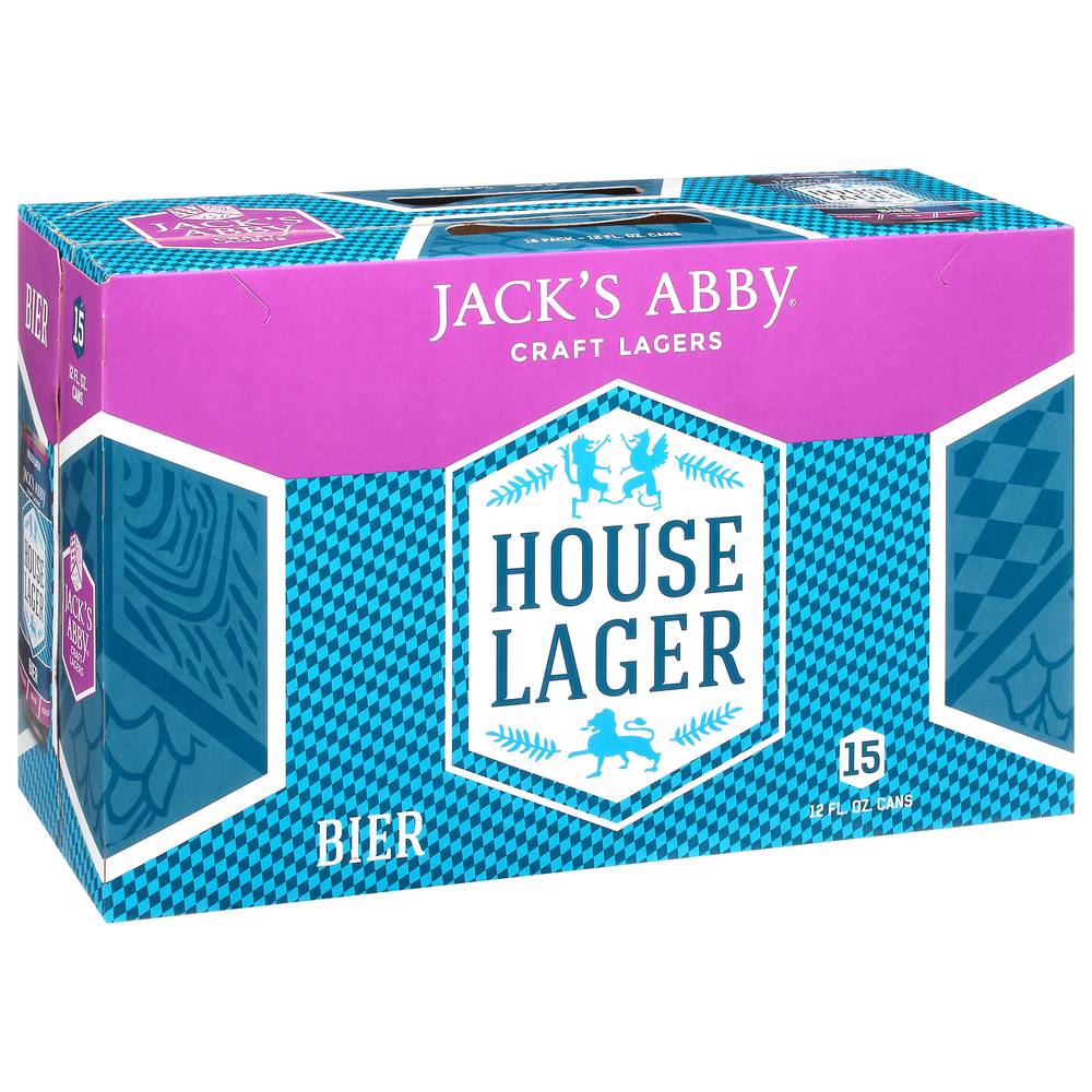 Jack's Abby House Lager Beer (15 ct , 12 fl oz)