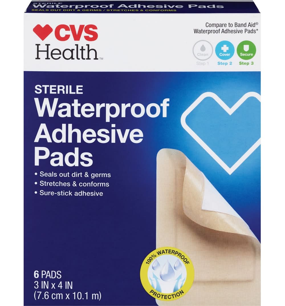 CVS Pharmacy Sterile Waterproof Adhesive Pads