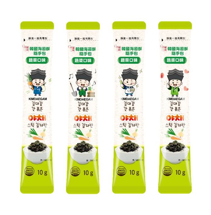 韓國海苔酥蔬菜口味10G
