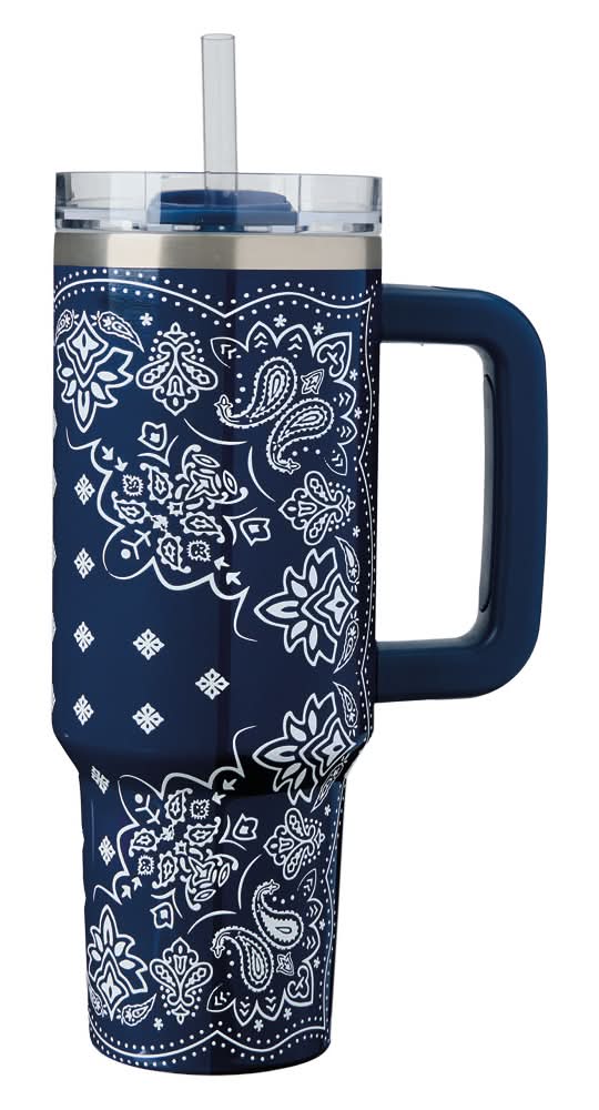 Adventuridge Paisley Thirst Crusher Tumbler, 40 oz