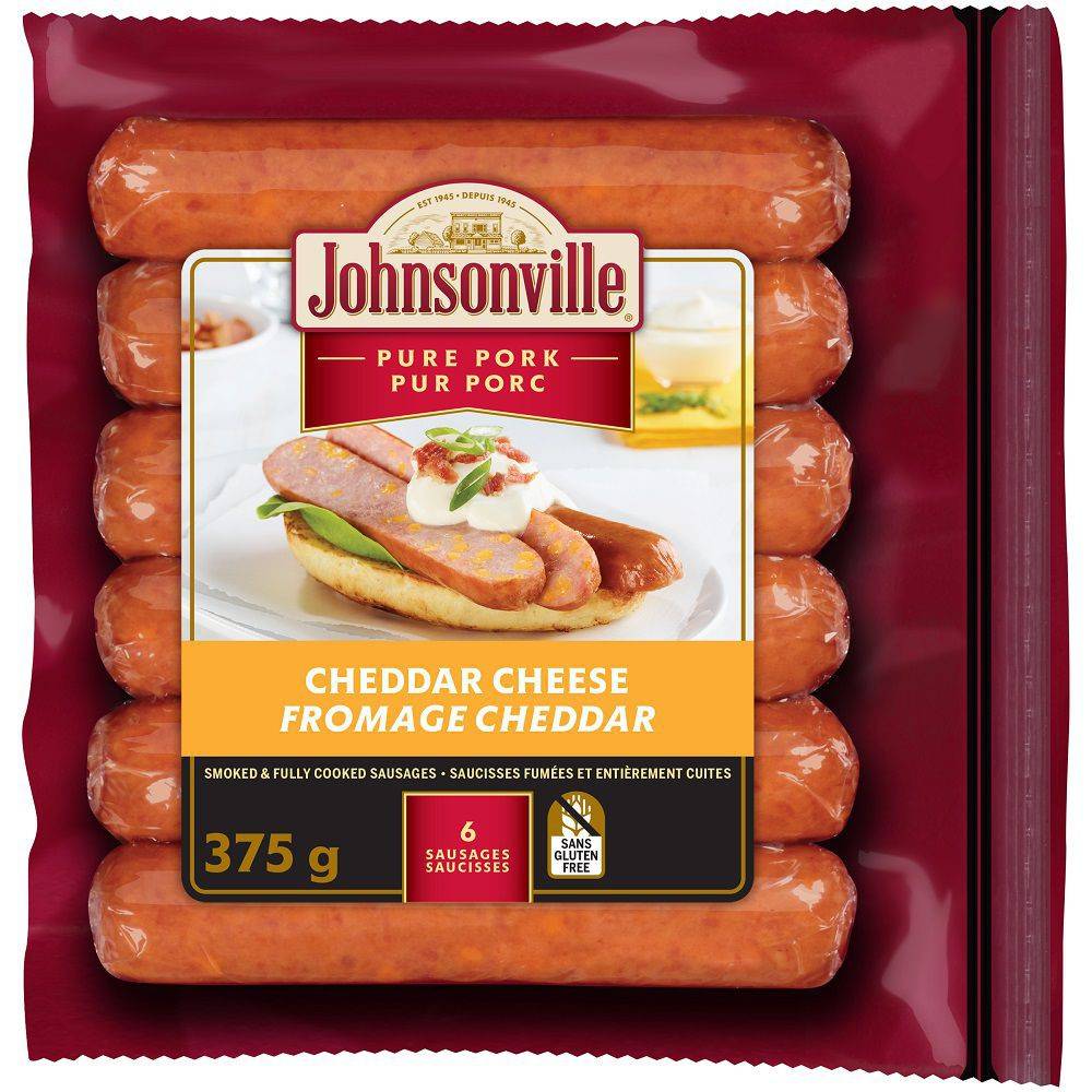 Johnsonville Smoked Cheddar Sausages (375 g)