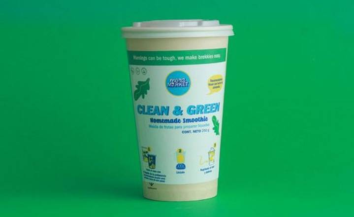 Clean & Green (Smoothie para preparar en casa)