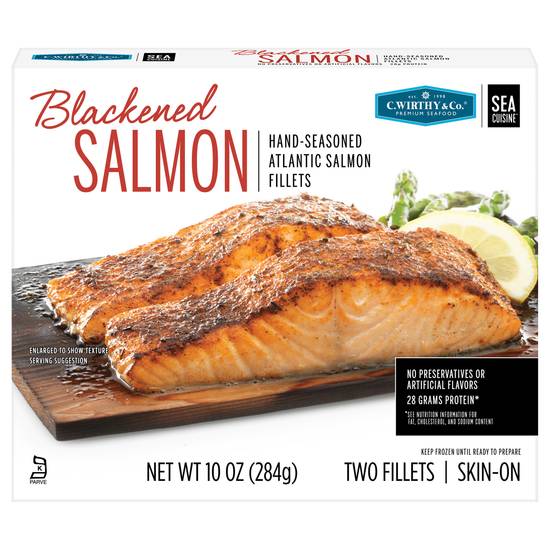C. Wirthy & Co. Blackened Salmon Fillets (2 ct)