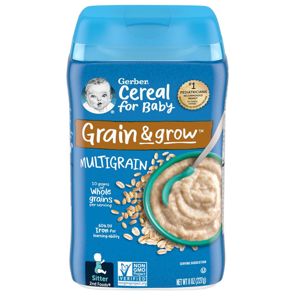 Gerber Grain & Grow Multigrain Cereal For Baby