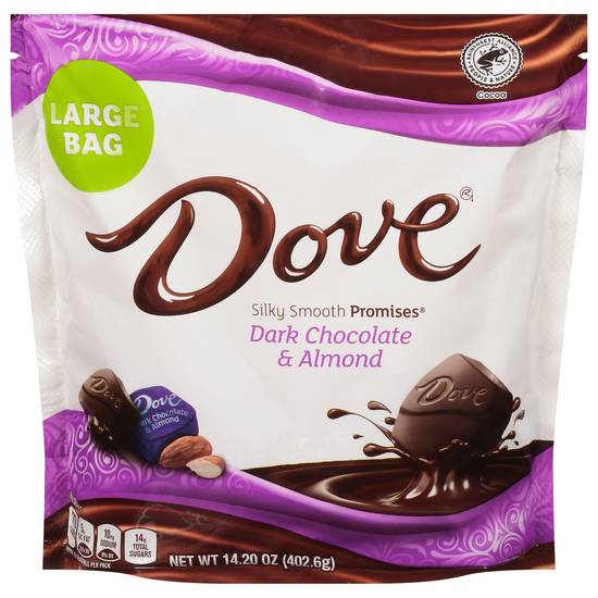 Dove Promises Dark Chocolate & Almond (14.2 oz)