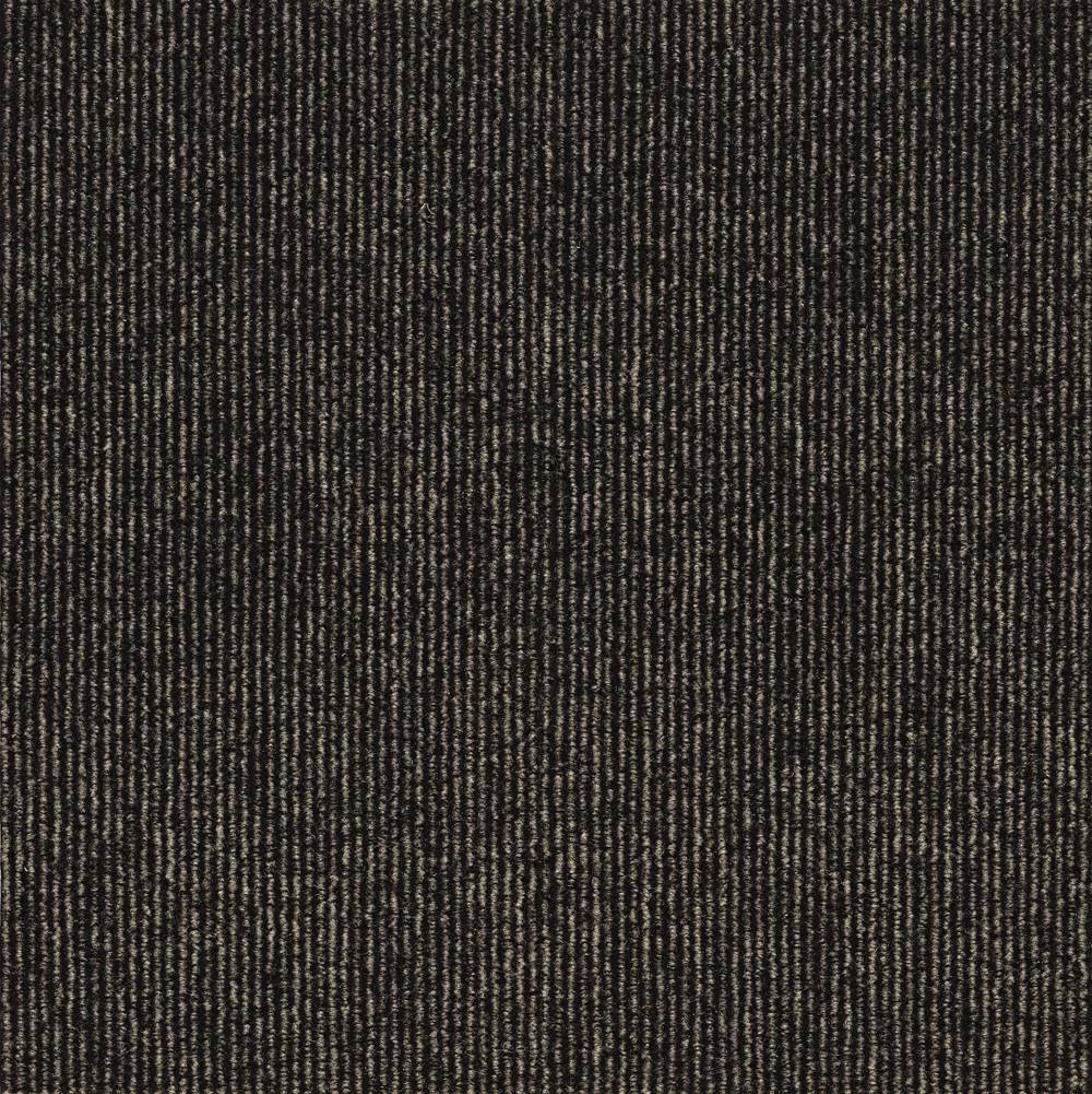 Style Selections Heather Row 24-in x 24-in Brindle Brown Peel and Stick Indoor or Outdoor Carpet Tile (40-sq ft) | 72STN4010PKL