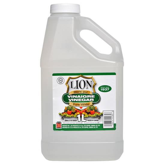 Lion Lion 1 Liter Pure White Vinegar (1L)