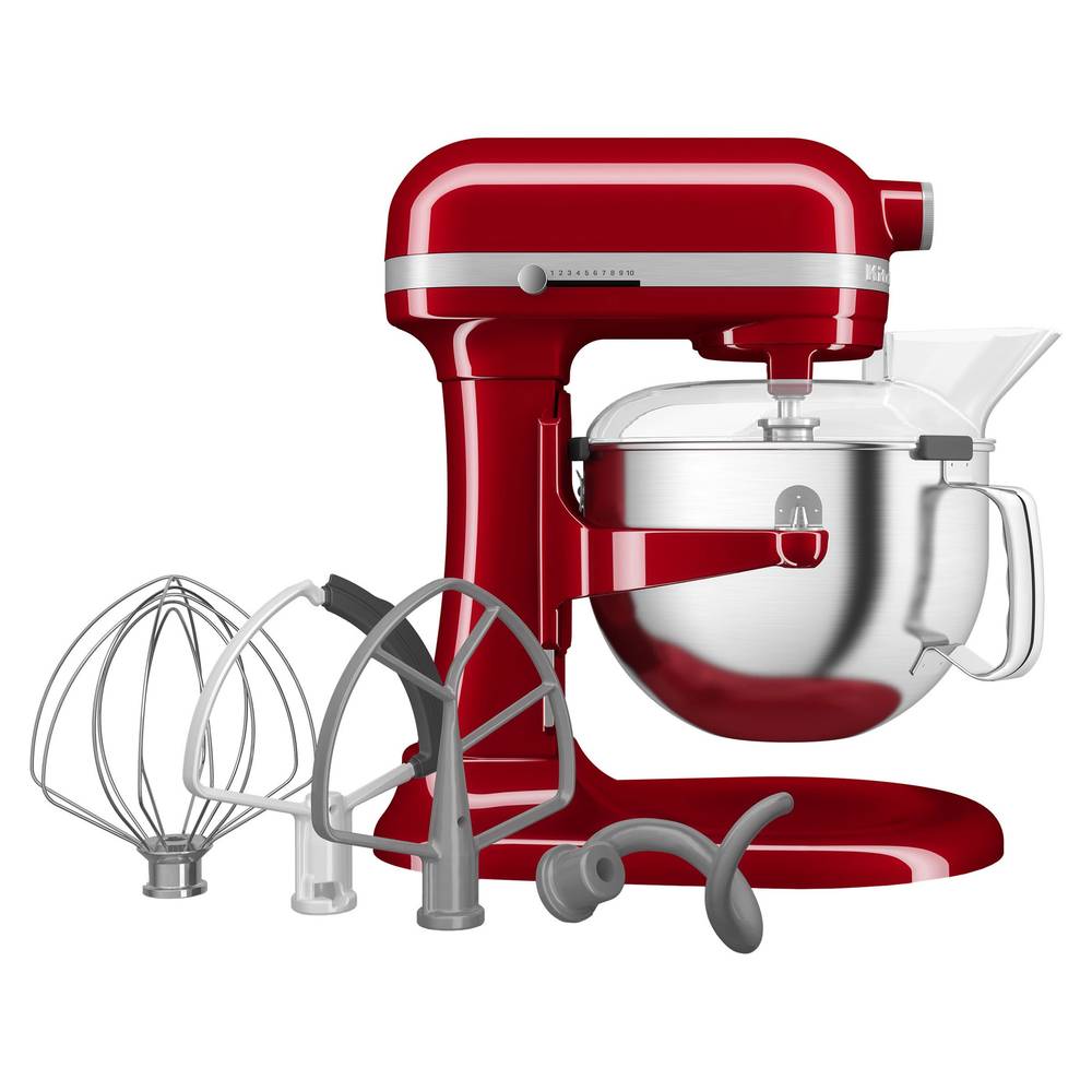 KitchenAid 6 Quart Bowl-Lift Stand Mixer, Red or Silver