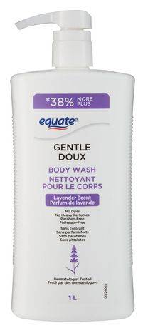 Equate Lavender Body Wash (a formula that leaves you clean.)