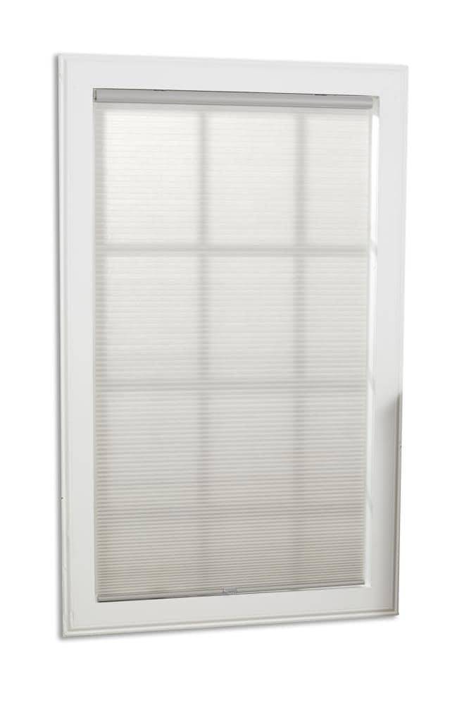 allen + roth 23-in x 72-in Gray Light Filtering Cordless Cellular Shade | 78709