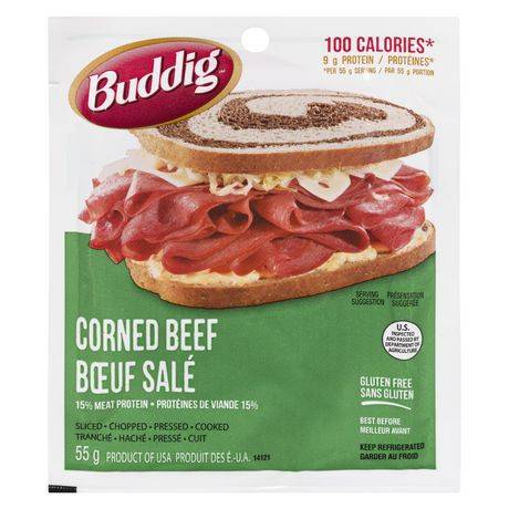 Carl Buddig Corned Beef Luncheon Meat (55 g)