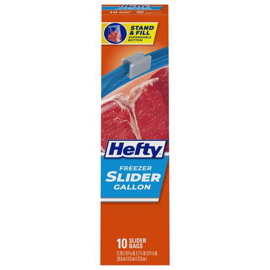 Hefty Freezer Slider Bags (10 ct)