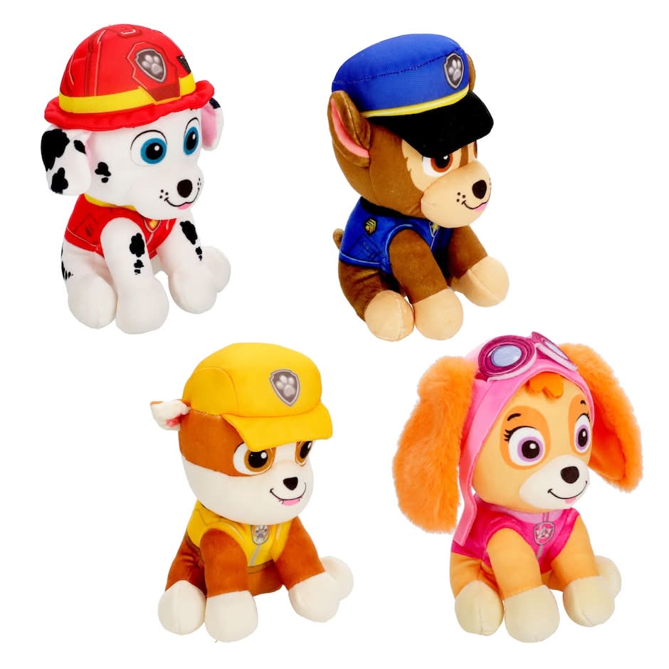 Nickelodeon Paw Patrol Plush Animal Toys, 6.5 in (4 ct)