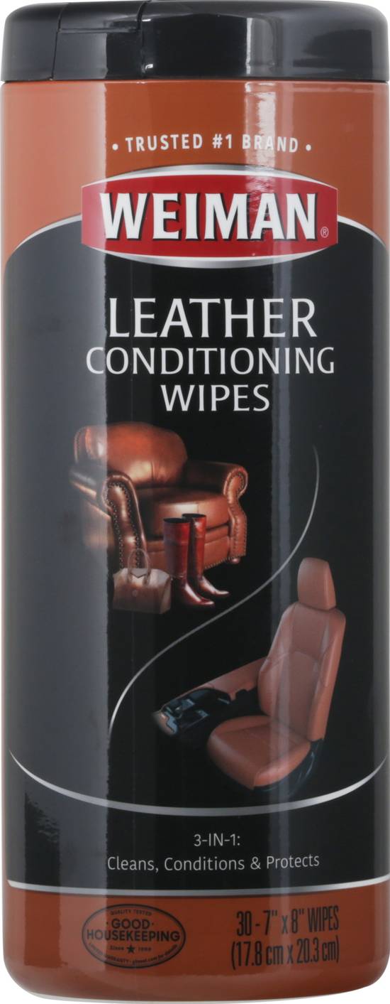 Weiman Leather Wipes - 30 Ct.