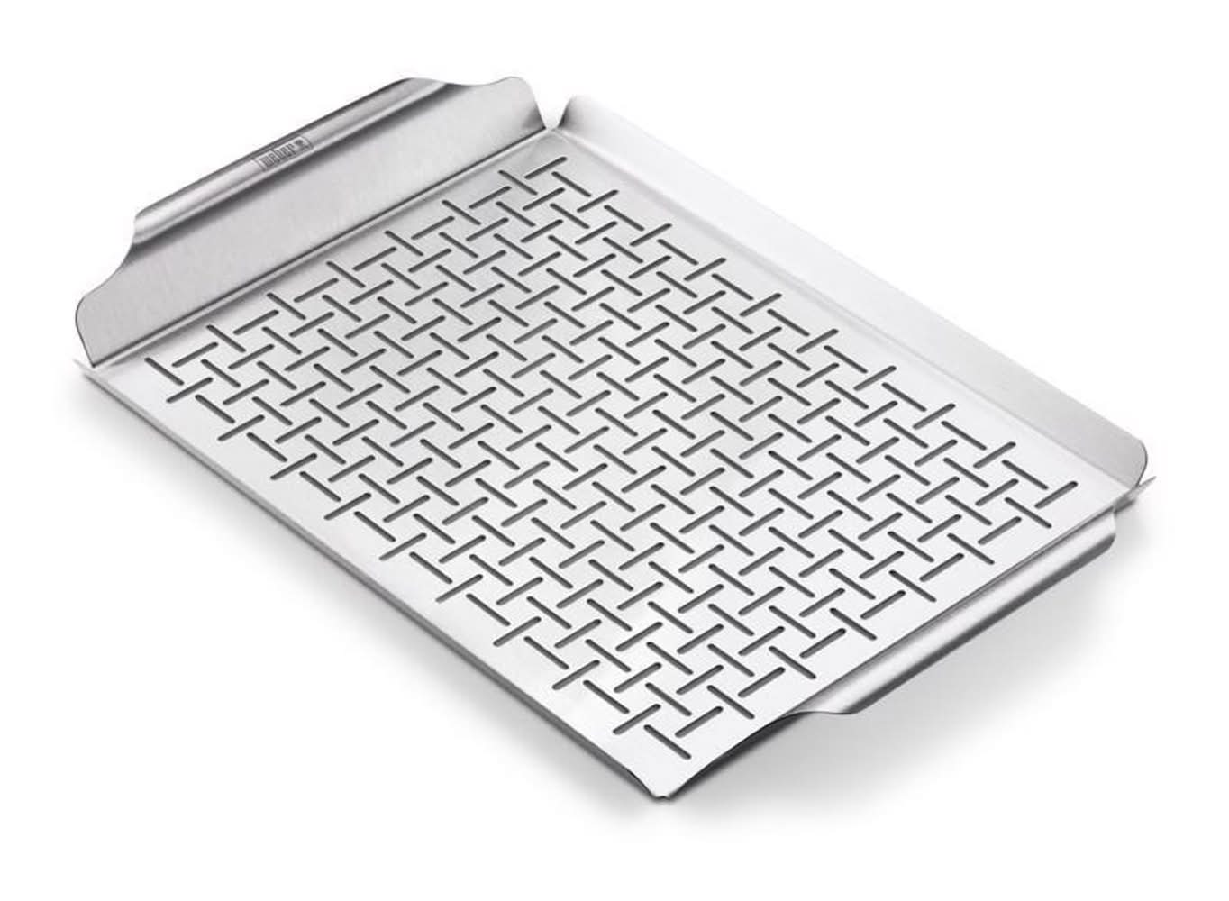 Weber Stainless Steel Grilling Pan 17.4 In. L X 11.8 In. W 1 Pk