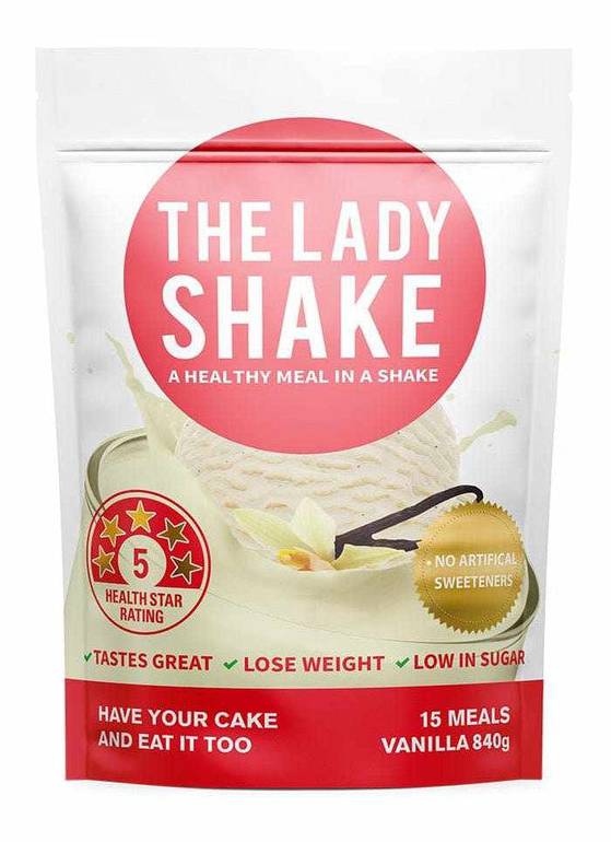 The Lady Shake Vanilla 840g