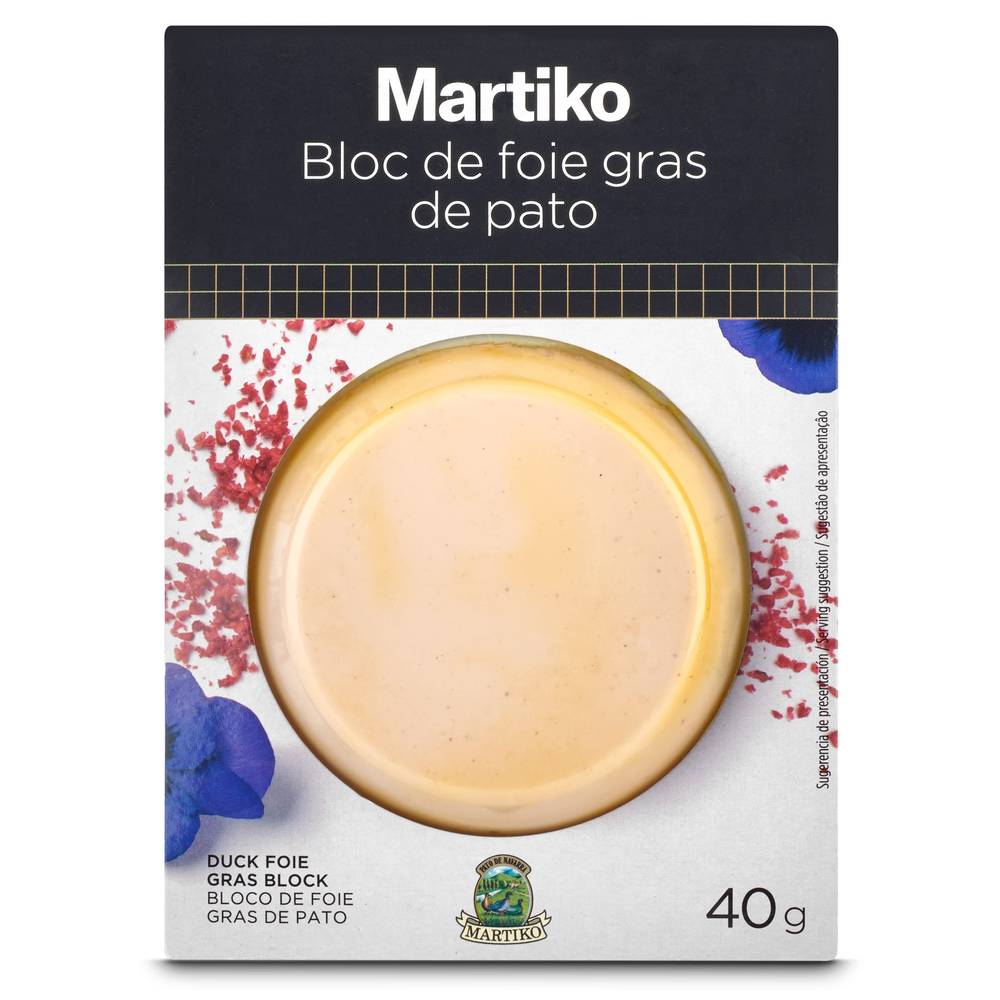 Foie Gras De Pato Martiko Blister 40 G