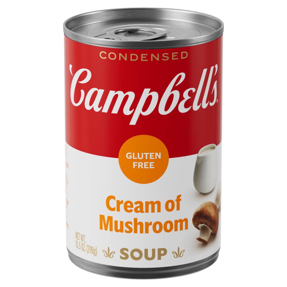 Campbell's Condensed Gluten Free Cream Of Mushroom Soup (10.5 oz)