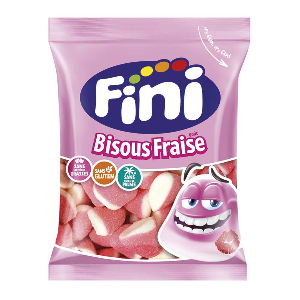 Fini - Bisous fraise sucré halal (90g)