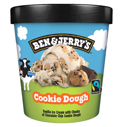 Ben & Jerry's Cookie Dough, Ice Cream (465ml)