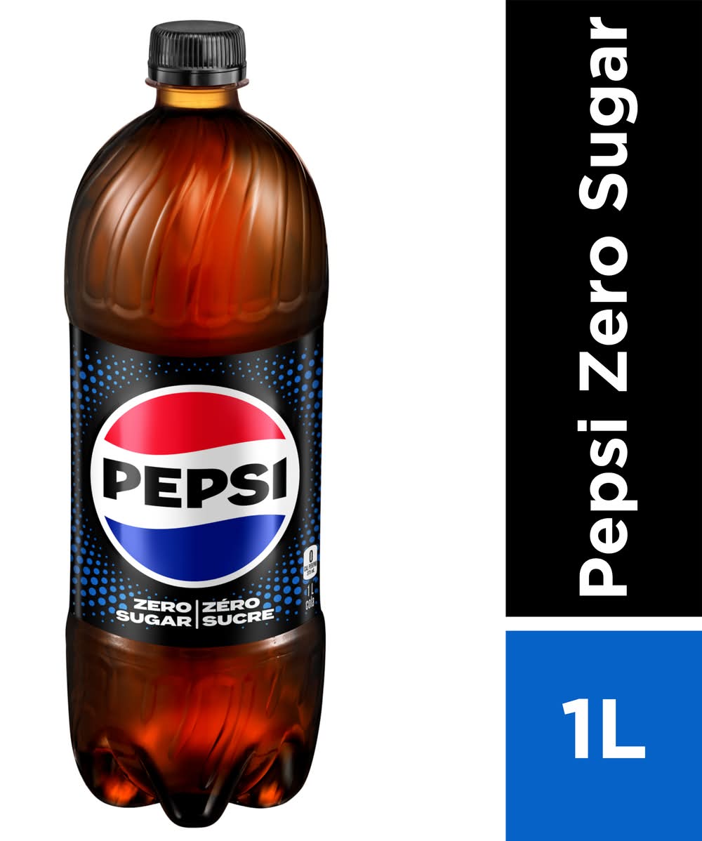 Pepsi Zero Sugar Soft Drink (1 L)