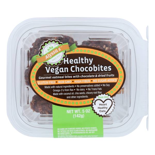 Alyssa's Healthy Vegan & Gluten Free Chocobites (5 oz)