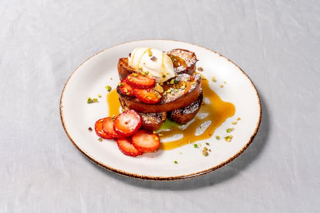 *NEW* Pistachio Strawberry French Toast