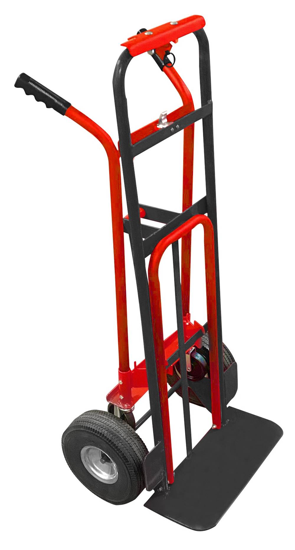 Milwaukee 1000-lb Capacity 4-Wheel Multiple Colors/Finishes Steel 4 In 1 Convertible Hand Truck | QC4N1