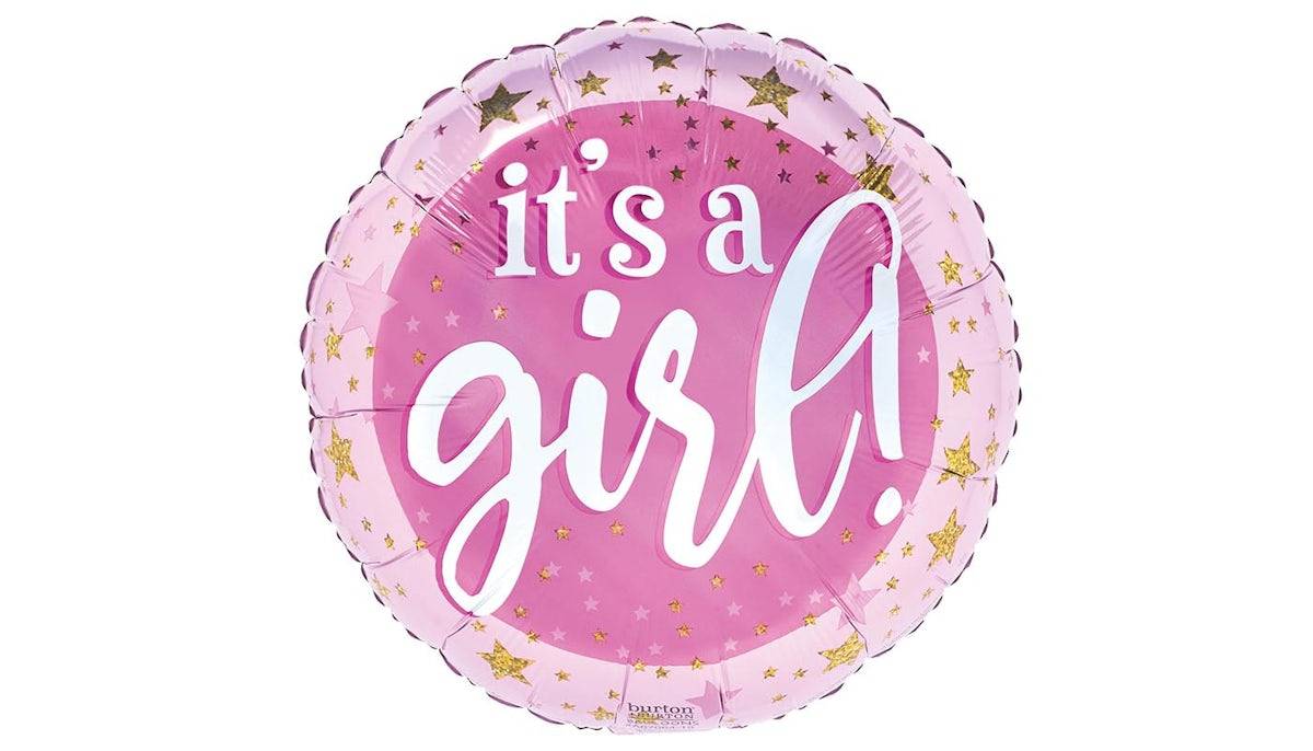 17'' It's A Girl - Balloon