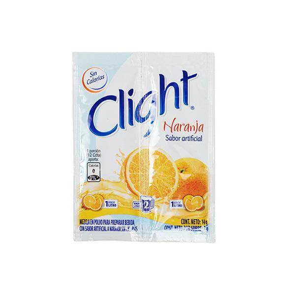 Bebida Clight Naranja Sobre 14 g