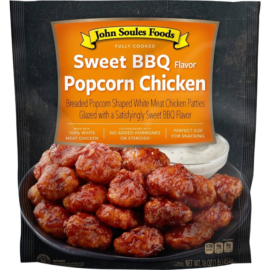 John Soules Foods Popcorn Chicken, Sweet Bbq (16 oz)