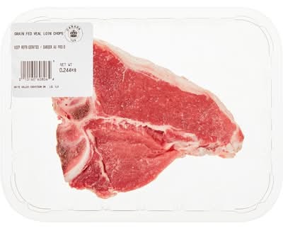 Montpak Grain Fed Veal Loin Chops