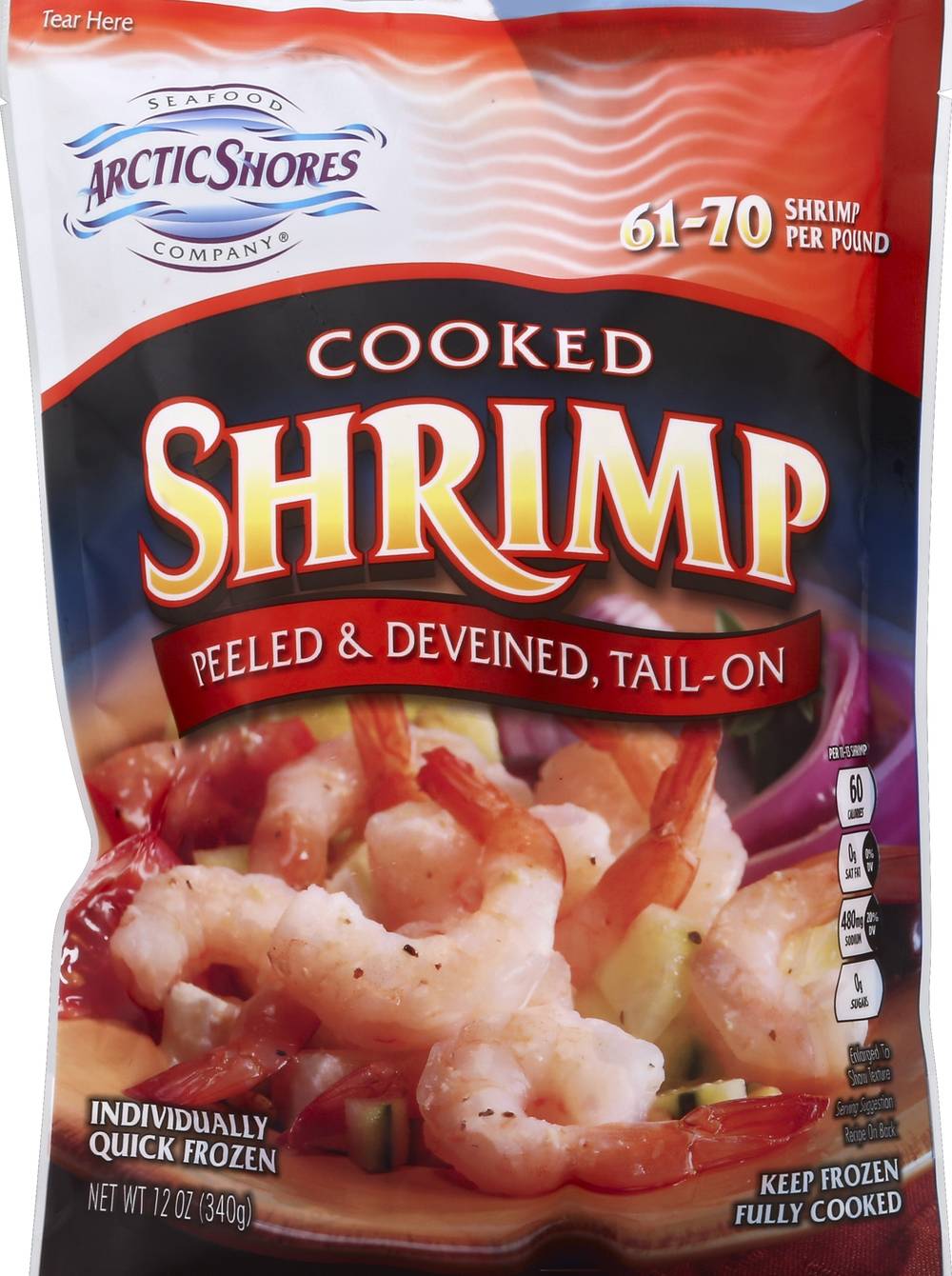 Arctic Shores Fully Cooked Shrimp (12 oz)