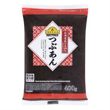 トップバリュ ベストプライス つぶあん 400g