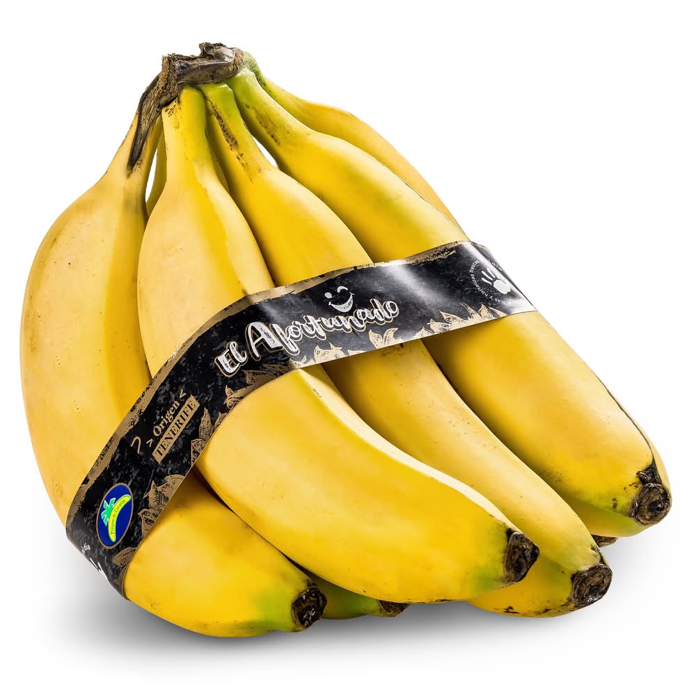Plátano De Canarias El Afortunado 850 G Aprox.