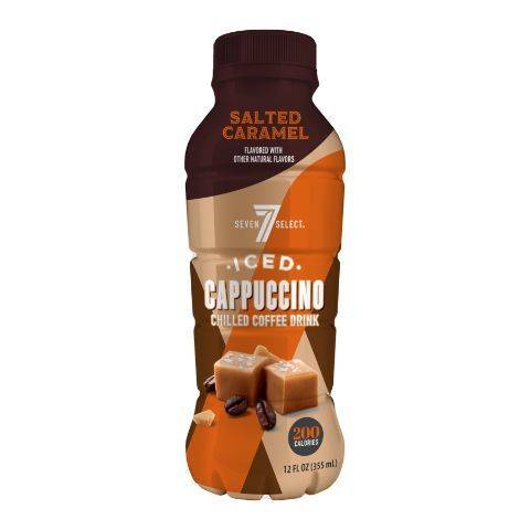 7-Select Iced Cappuccino Chilled Coffee Drink (12 fl oz) (salted caramel )