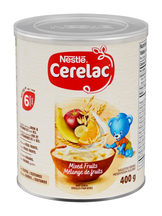 Nest.Cerel.Cér.Bb.Mélange De Fruits 400G - Cerel.Mix.Fruits Bb.Cer.40