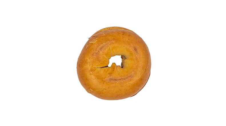 Plain Bagel With Cream Cheese