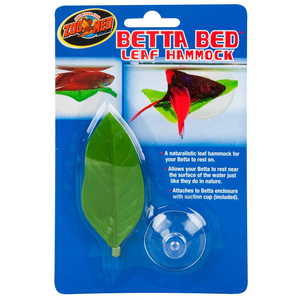 Zoo Med Betta Leaf Hammock (Color: Assorted)
