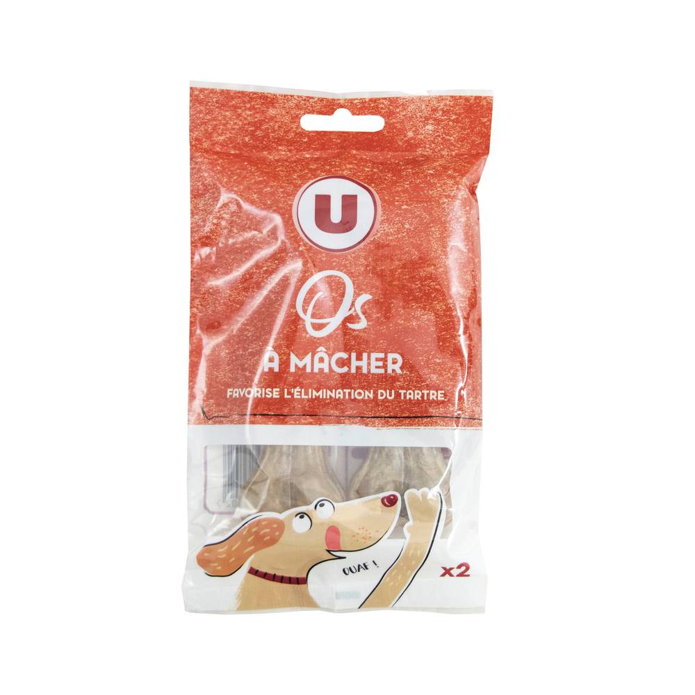 Les Produits U - Os à mâcher (105g)